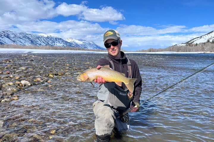 2 Hour Private Guided Walk Wade Fishing at Jackson Hole