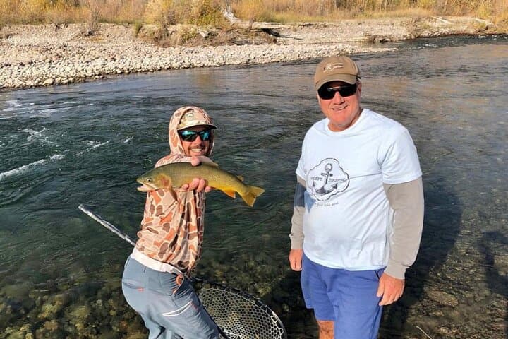 3 Hour Private Guided Fly Fishing Walk Wade at Jackson Hole