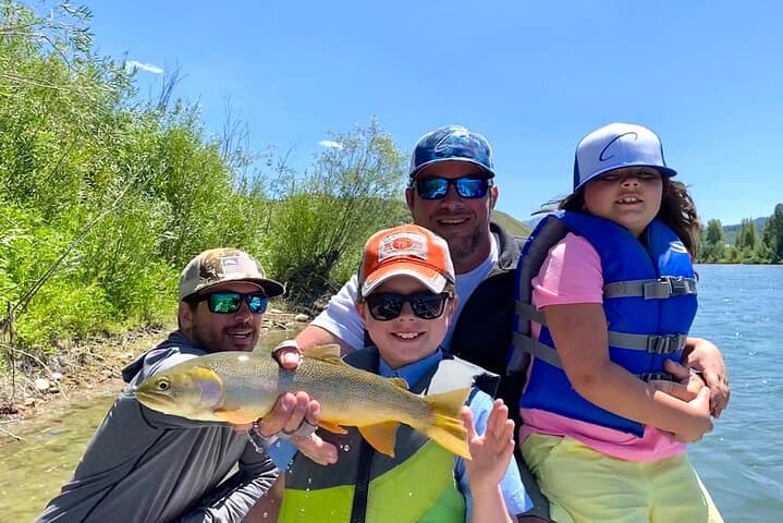 Half Day Group and Family Big Boat Fishing at Jackson Hole 2