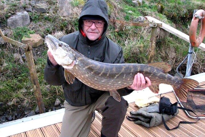 Pike fishing by boat.Lough Corrib,Connemara.English/French speaking Ghillie 3