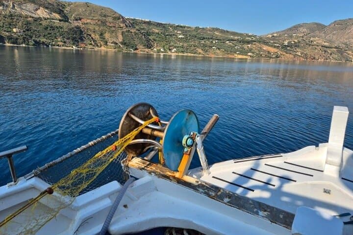 Chania Fishing with Nets Catch and Cook with a Local Fisherman 4