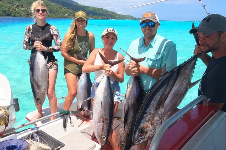 Half Day Private Fishing with Moorea Fishing Adventures
