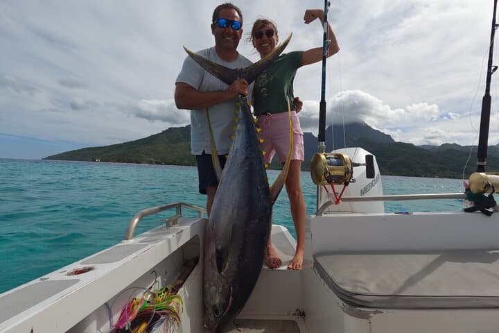 Half Day Private Fishing with Moorea Fishing Adventures 2