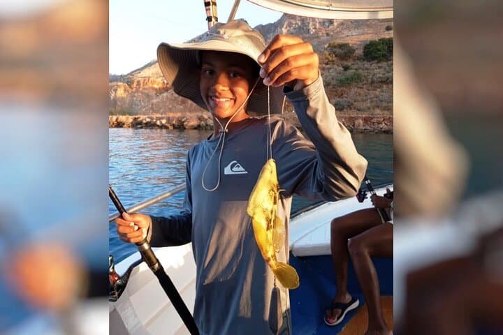 Chania Sunset Rod Fishing Experience