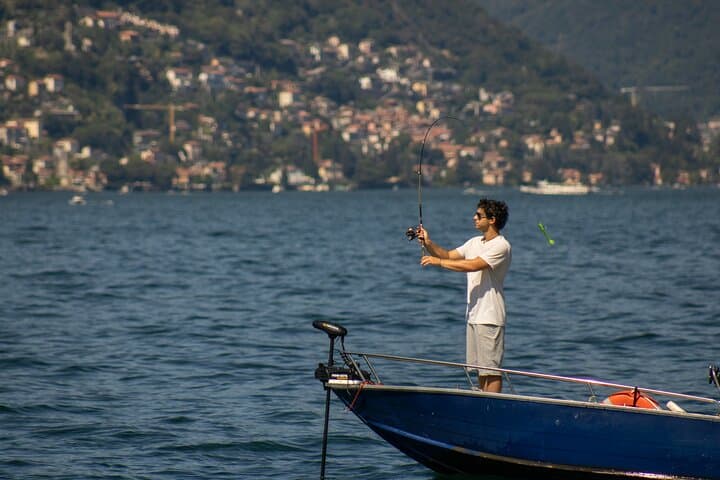 Lake Como Private Fishing Experience Half Day or Full Day