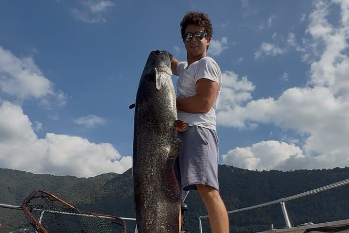 Lake Como Private Fishing Experience Half Day or Full Day 4