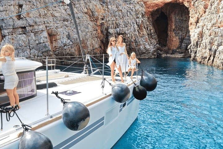 Ag. Nikolaos Catamaran to Spinalonga - Gourmet Meal & Water Toys 5