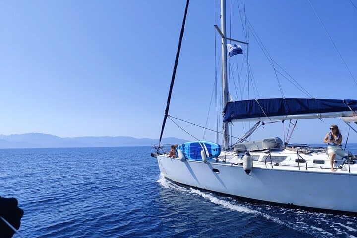 7 Hours Private Sailing Cruise in North Thassos