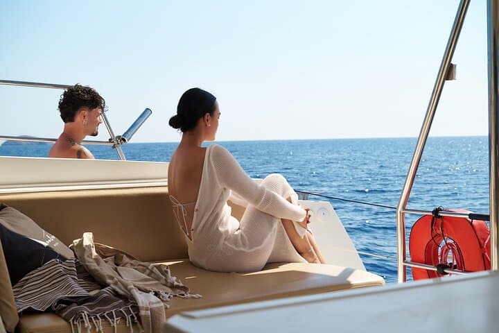 Hersonissos: Dia Catamaran Cruise with Lunch & Drinks 5