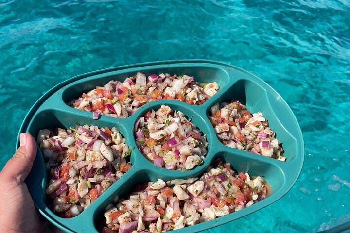 Reef fishing beach cook out  3