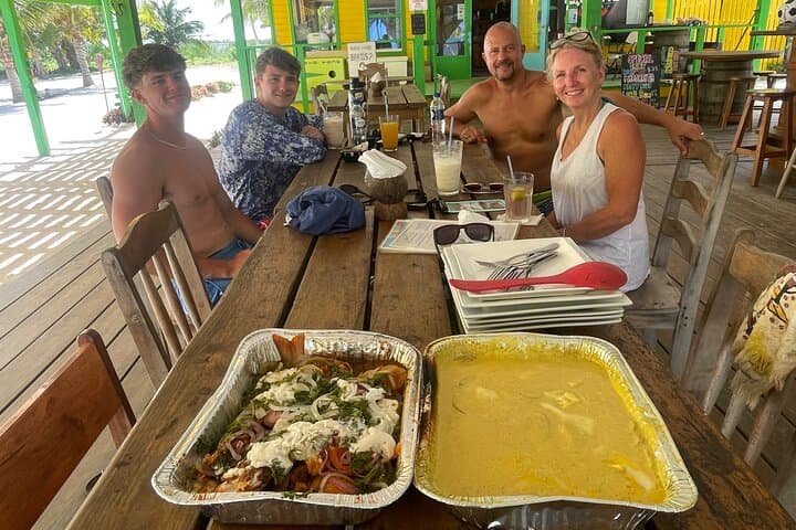 Reef fishing beach cook out  5