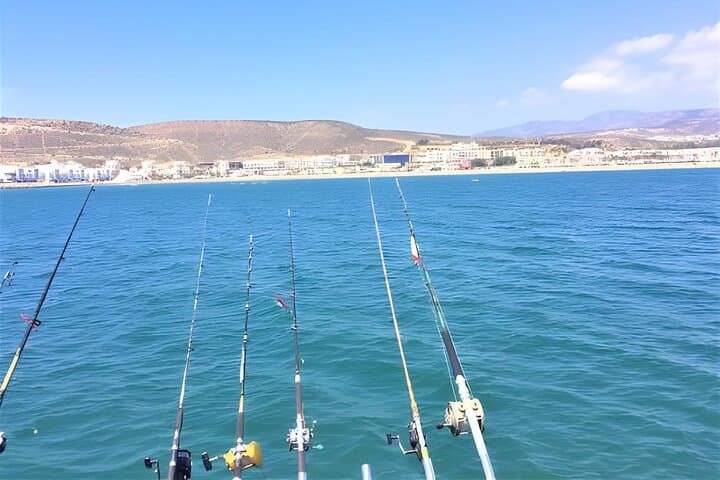 Half Day Agadir Coastal Boat Trip with Swimming Fishing and Lunch 4