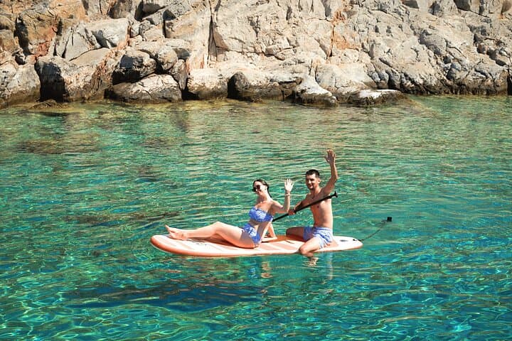 Hersonissos: Dia Catamaran Cruise with Lunch & Drinks 2