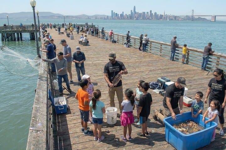 Bay Area Pier Fishing: Striped Bass Hunting (No license Required) 5