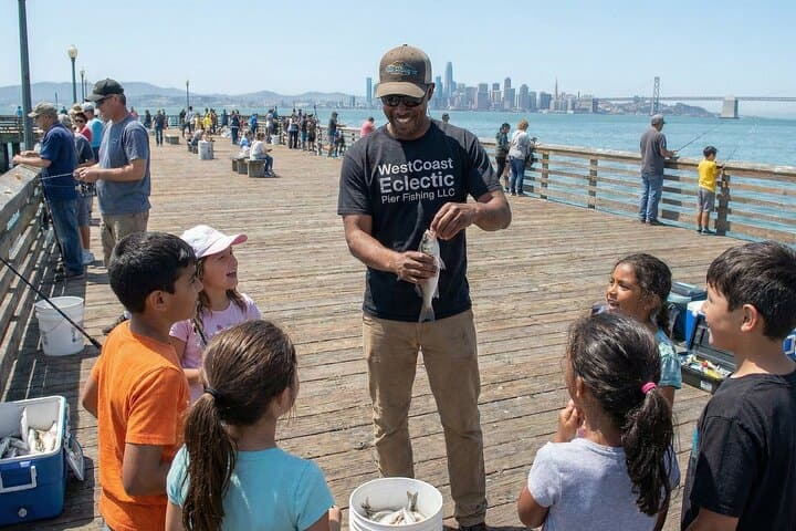 Bay Area Pier Fishing: Striped Bass Hunting (No license Required) 4