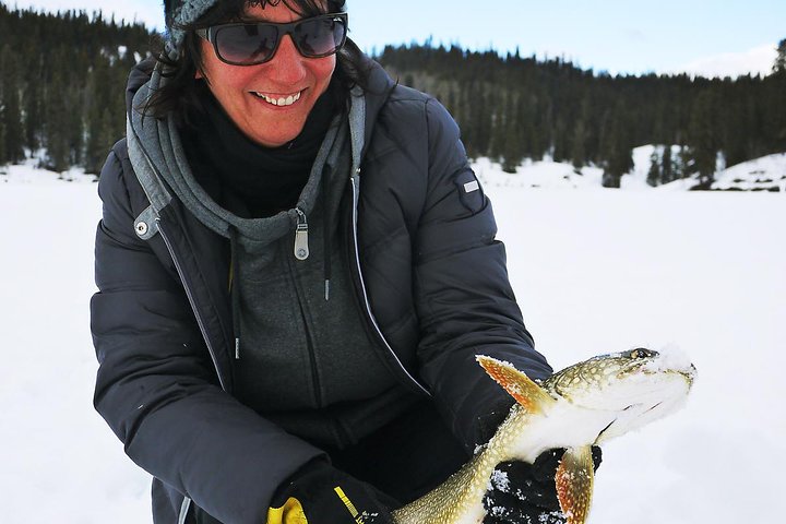 Yukon Ice Fishing &#038; Snowshoeing Tour | half day