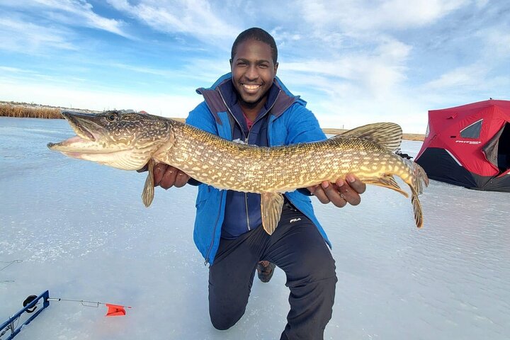 Private All Inclusive Ice Fishing Experience